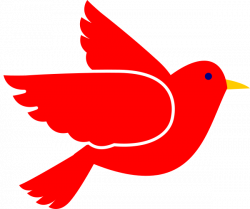 Red Bird Clip Art at Clker.com - vector clip art online, royalty ...