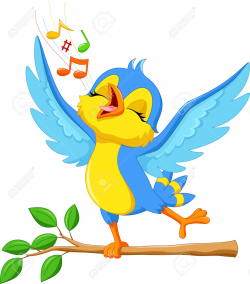 Bird Singing Clipart | Free download best Bird Singing Clipart on ...