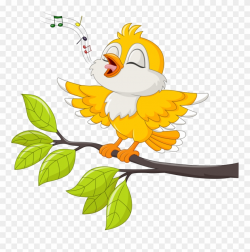 Bird Singing Stock Illustration Illustration - Singing Bird Clipart ...