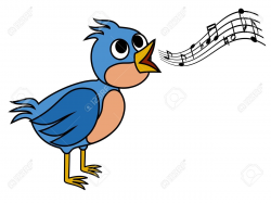 With Bird Singing Clipart 26978577 | Clip Art