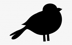 Blackbird Clipart Small Bird - Black Birds Clip Art Transparent PNG ...