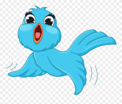 Blue Png Cartoon Picture - Bird Cartoon Transparent Background ...