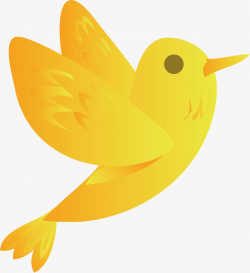 Yellow bird clipart 4 » Clipart Station