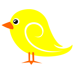 Yellow bird clipart » Clipart Portal