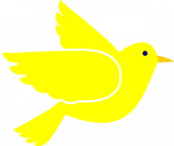 Yellow Bird Clip Art at Clker.com - vector clip art online, royalty ...