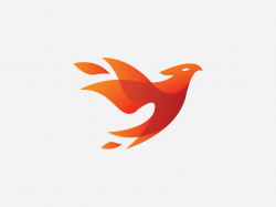 Abstract bird logo design by Tripti Ranjan Gain on Dribbble