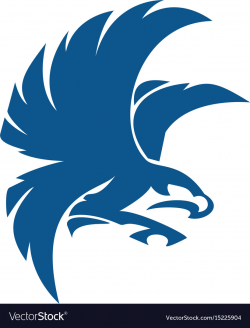 Eagle bird logo abstract design