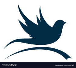 Logo flying bird