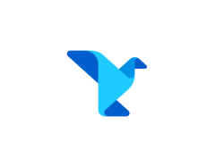 Bird Logo Design by Dalius Stuoka | logo designer on Dribbble