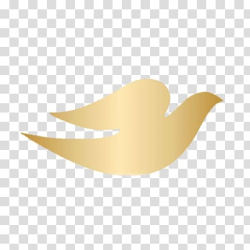 Gold bird logo, Dove Logo transparent background PNG clipart ...