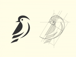 Golden Ratio Bird | Logos design, Bird logos, Logo design ...