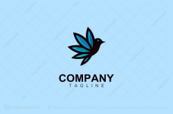 Exclusive Logo 83306, Modern Bird Logo