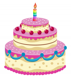 Free Cartoon Birthday Cake, Download Free Clip Art, Free Clip Art on ...