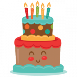 Cute Birthday Cake - Available for FREE today only 6/3/17 ...