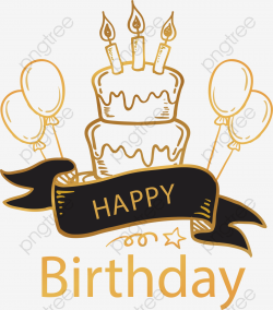 Exquisite Birthday Cake, Birthday Clipart, Cake Clipart, Vector Png ...