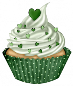 GREEN CUPCAKE CLIP ART | CLIP ART - CUPCAKES - CLIPART | Cupcake ...