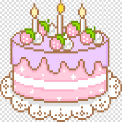 Cupcake, Cake, Pixel, transparent png image & clipart free download