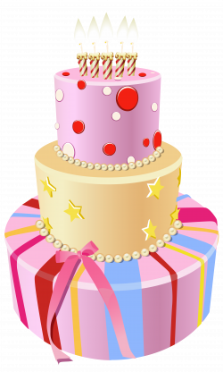 Pink Birthday Cake PNG Clipart Image | Gallery Yopriceville - High ...