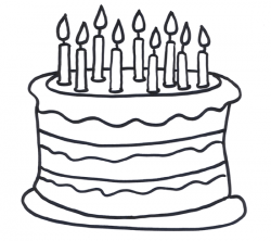 Free Printable Birthday Cake | Clipart Panda - Free Clipart Images