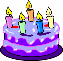 Free Image on Pixabay - Cake, Candles, Birthday, Purple | Images for ...