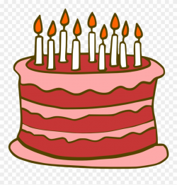 Free Birthday Cake Png Transparent Images, Download - Red Birthday ...