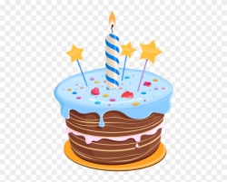 Birthday Cake With Stars Png - Birthday Cake Clipart Transparent Png ...