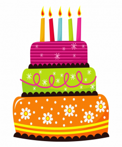 Cat Clipart Birthday Cake - Transparent Birthday Cake Clipart Png ...