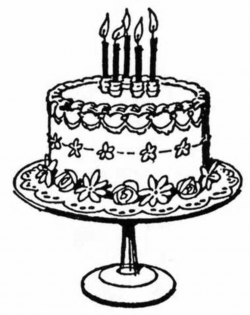 Birthday cake clip art vintage - 15 clip arts for free download on EEN