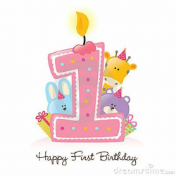 1st birthday clipart 7 » Clipart Station
