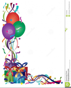 Clipart Birthday Borders | Free Images at Clker.com - vector clip ...