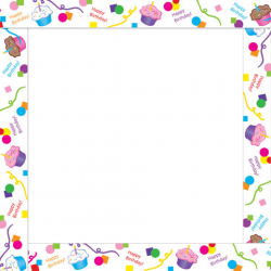 34+ Birthday Clip Art Borders | ClipartLook