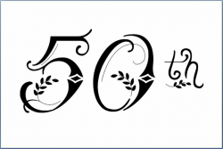 Elegant 50th Birthday Clipart - Clipart Kid | Happy Birthday ...