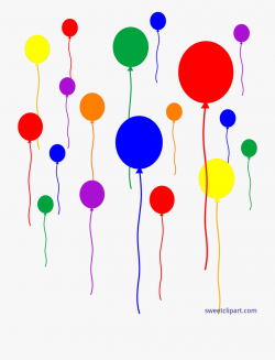 Birthday Balloons Transparent Clip Art Sweet - Birthday ...