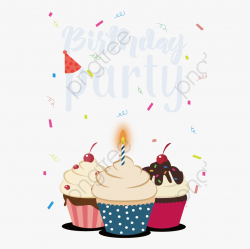 Birthday Party Clipart Modern Cake - Birthday Wishes For ...
