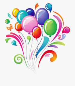 Happy Birthday Clipart Balloon - Happy Birthday Balloons Png ...