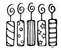Free Black And White Birthday Clipart, Download Free Clip ...