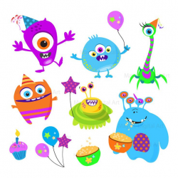 Birthday Monster Clipart | Clipart Panda - Free Clipart Images