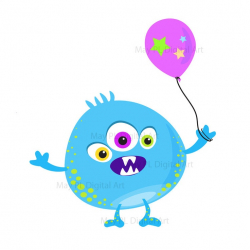 Birthday Monster Clipart | Free download best Birthday Monster ...