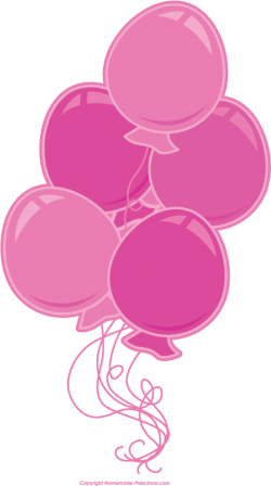 Free Birthday Balloons Clipart | Balloons | Birthday balloons ...