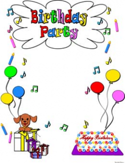 Summer Birthday Clipart - Clip Art Library