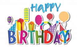 Birthday Drawing Clip art - Cute Happy Birthday Clipart png download ...