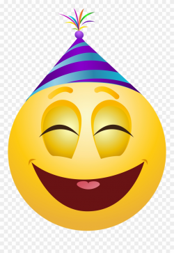 Party Emoticon Png Clip Art - Party Hat Smiley Background ...