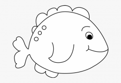 Fish Clipart Black And White Camping Clipart - Cute Fish ...
