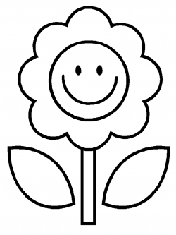 Free Black And White Cartoon Flowers, Download Free Clip Art ...