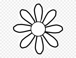 Gallery Of Flowers Clip Art Black And White With Regard ...