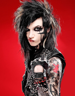 Paul Harries Photographer: Andy Biersack - Black Veil Brides