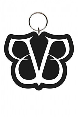 Buy Black Veil Brides - Rubber Keychain / Keyring (BVB Logo ...