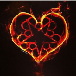 BVB Fan Art. Heart Of Fire.<<< THIS HEART ON FIIIIRRREEE IS ...