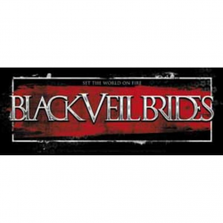 Black Veil Brides World On Fire Logo Sticker