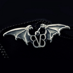 BLACK VEIL BRIDES Necklace Black Veil Brides Music Band BVB Logo Jewelry  Emo Steampunk Gothic Merch Women Men Gift